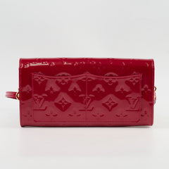 Louis Vuitton Rossmore MM Clutch Red Vernis