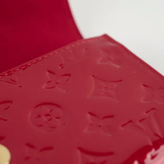 Louis Vuitton Rossmore MM Clutch Red Vernis