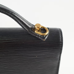 Louis Vuitton Black Epi Monceau 28