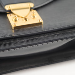 Louis Vuitton Black Epi Monceau 28