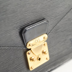 Louis Vuitton Black Epi Monceau 28