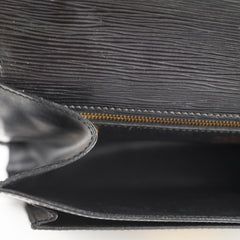 Louis Vuitton Black Epi Monceau 28