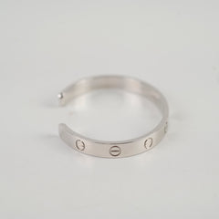 Cartier Love Cuff with One Diamond Size 17