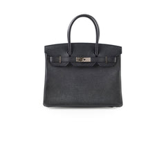 Hermes Birkin 30 Epsom Black - Stamp X