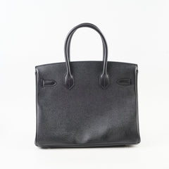 Hermes Birkin 30 Epsom Black - Stamp X