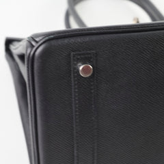 Hermes Birkin 30 Epsom Black - Stamp X