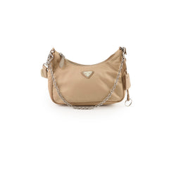 Prada Re-Edition Nylon Beige