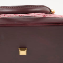 Louis Vuitton Horizontal Alma Mini Lin Burgundy
