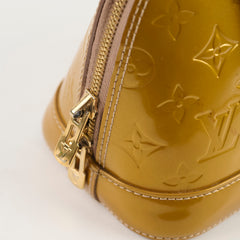Louis Vuitton Alma BB Vernis Gold GHW