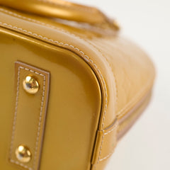 Louis Vuitton Alma BB Vernis Gold GHW