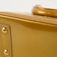 Louis Vuitton Alma BB Vernis Gold GHW
