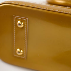 Louis Vuitton Alma BB Vernis Gold GHW