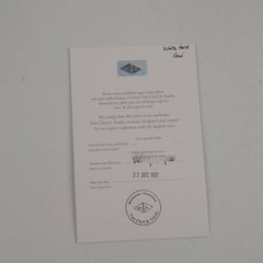 Van Cleef & Arpels Vintage Alhambra Guilloche Earrings WG