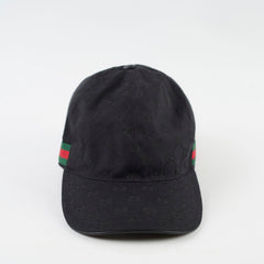 Gucci GG Canvas Cap Black Size M