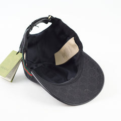 Gucci GG Canvas Cap Black Size M