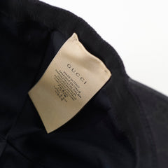 Gucci GG Canvas Cap Black Size M