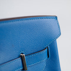 Hermes Birkin 35 Epsom Blue - Square P Stamp