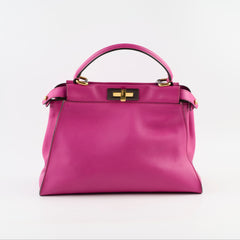 Fendi Medium Peekaboo Fuchsia