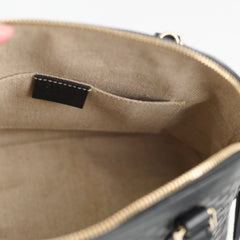 Gucci Microguccissima Dome Shoulder Bag Black