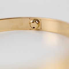 Cartier Love Classic Model Bracelet Size 18 Yellow Gold