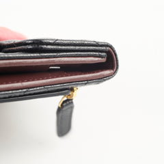 Chanel Caviar Small Flap Wallet Black