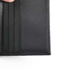 Christian Dior Oblique Canvas Tri-Fold Wallet Black