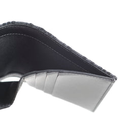 Christian Dior Oblique Canvas Tri-Fold Wallet Black