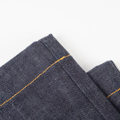 Louis Vuitton Denim Jeans Contrasting Leather Dark Blue Size 40