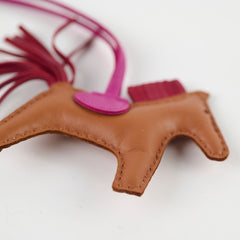 Hermes Rodeo PM Gold, Rubis, Rose Pourpre