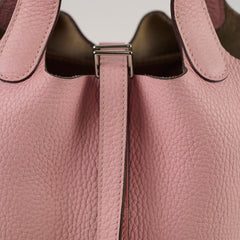 Hermes Picotin 18 Rose Sakura T Stamp