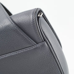 Christian Dior Men's Saddle Atelier Signature Crossbody Bag Dark Grey