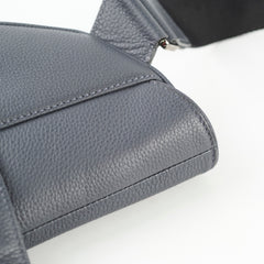Christian Dior Men's Saddle Atelier Signature Crossbody Bag Dark Grey