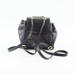 Chanel Black Caviar Mini Business Affinity Backpack