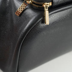 Chanel Black Caviar Mini Business Affinity Backpack