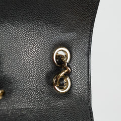 Chanel Black Caviar Mini Business Affinity Backpack