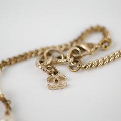 Chanel CC Star Long Pearl Necklace Costume Jewellery