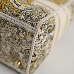 Dior Medium D-Lite Bag Latte Broderie Autour De Monde