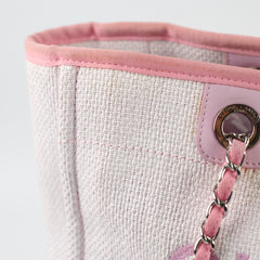 Chanel Deauville Small Tote Pink