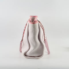 Chanel Deauville Small Tote Pink