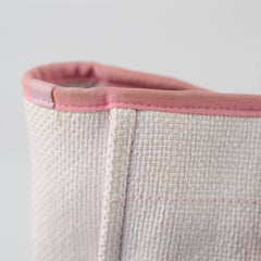 Chanel Deauville Small Tote Pink