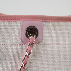 Chanel Deauville Small Tote Pink