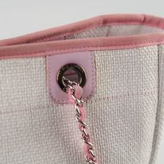 Chanel Deauville Small Tote Pink