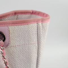 Chanel Deauville Small Tote Pink