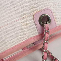 Chanel Deauville Small Tote Pink