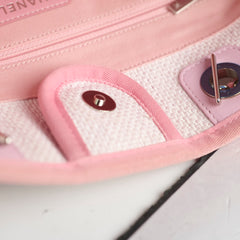 Chanel Deauville Small Tote Pink