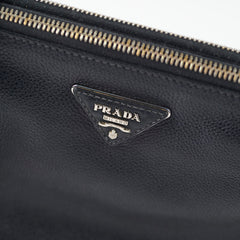 Prada Vitello Diano Crossbody Bag Black