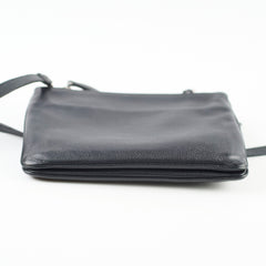 Prada Vitello Diano Crossbody Bag Black