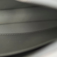 Chanel Iridescent Silver Holographic Clutch on Chain