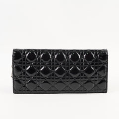 Dior Patent Leather Clutch on Chain