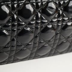 Dior Patent Leather Clutch on Chain